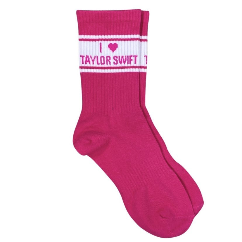 I Heart Taylor Swift Socks