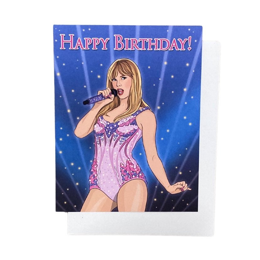 Happy Birthday Swiftie Card