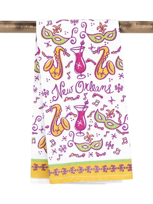 New Orleans Icons Towel