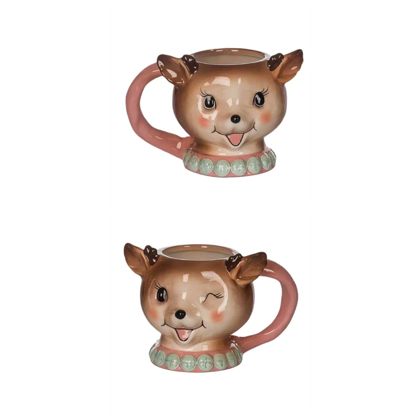 Vintage Reindeer Mug