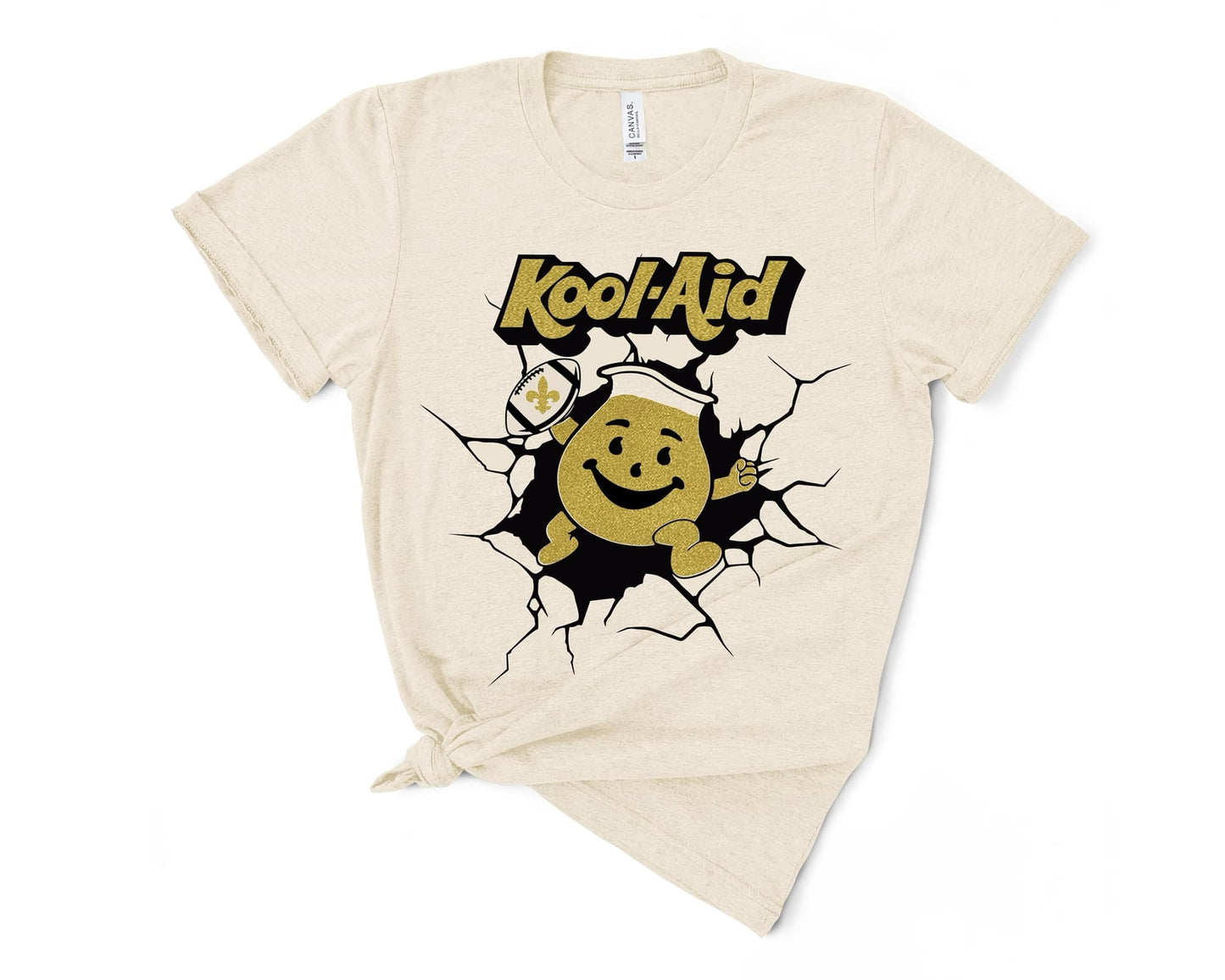 Kool-Aid Tee, Black & Gold