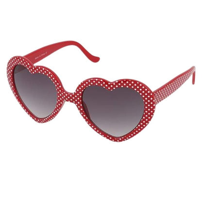 Polka Heart Sunglasses