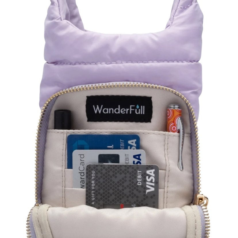 Crossbody Hydrobag, Lavender