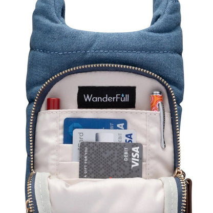 Crossbody Hydrobag, Denim