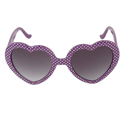 Polka Heart Sunglasses