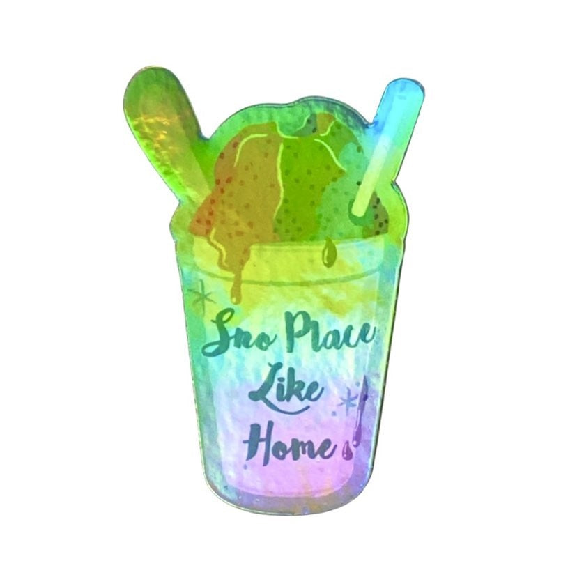 Sno Place Like Home Sticker