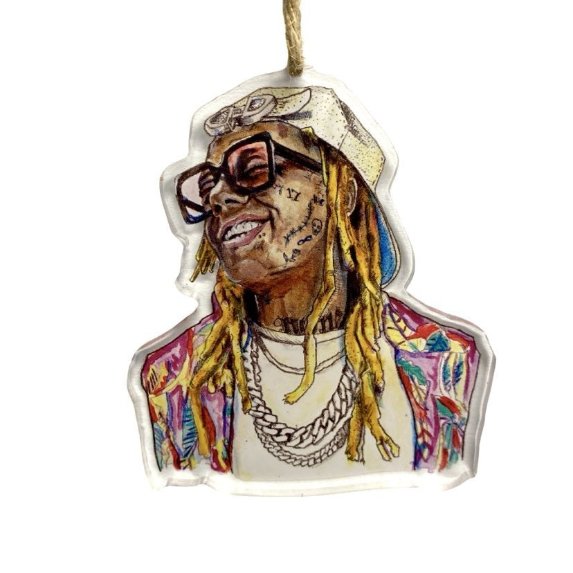 Lil Wayne Acrylic Ornamnet