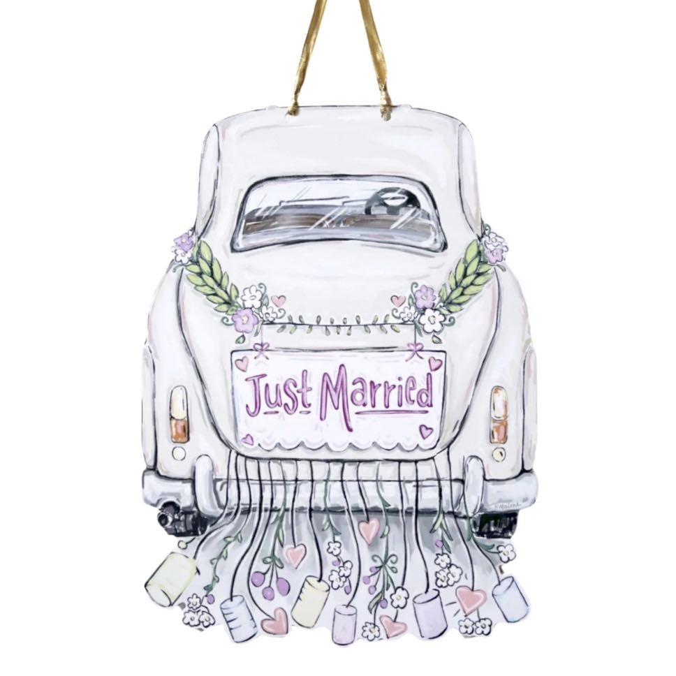 Just Married Door Hanger