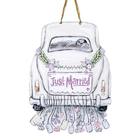 Just Married Door Hanger