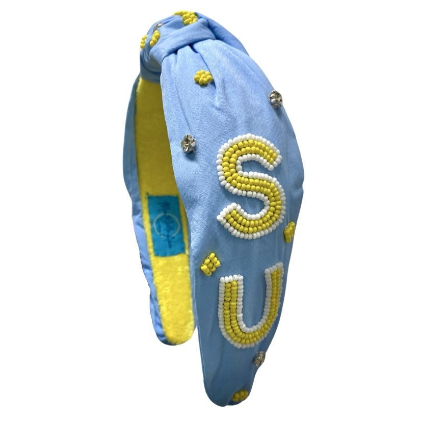 SU Jags Beaded Headband