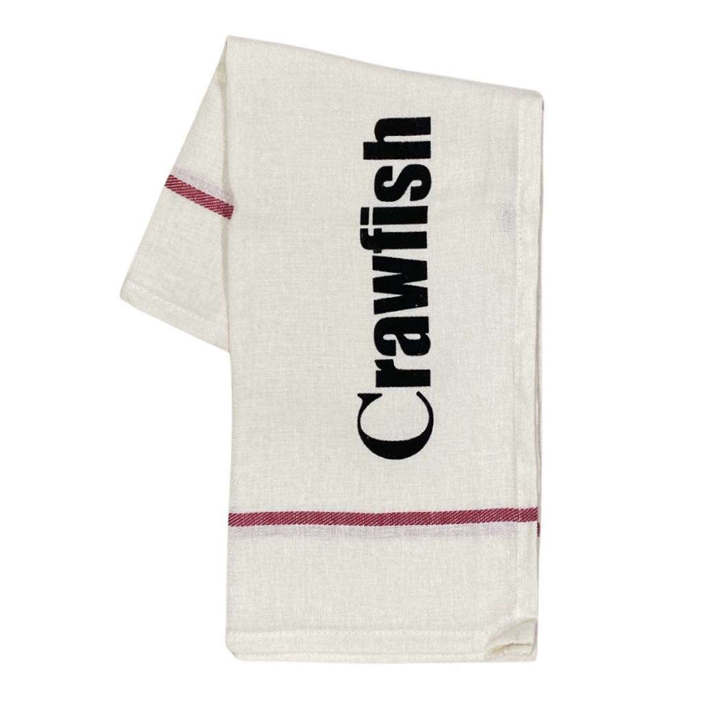 Crawfish Stamped Towel