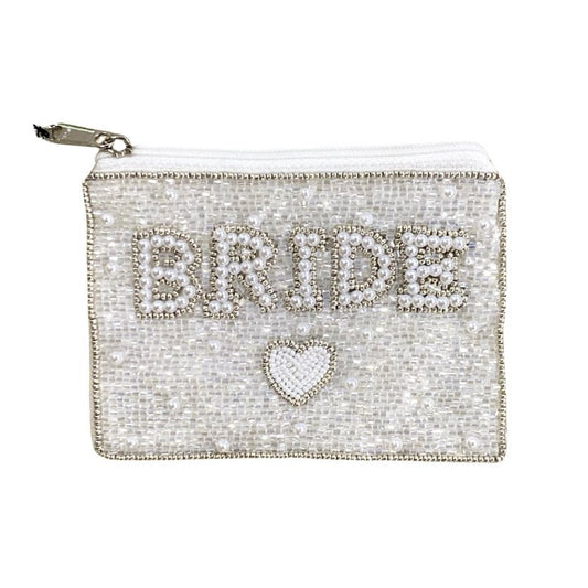 Bride Beaded Pouch