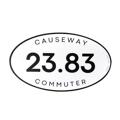 Causeway Commuter Sticker