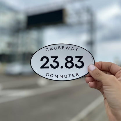 Causeway Commuter Sticker