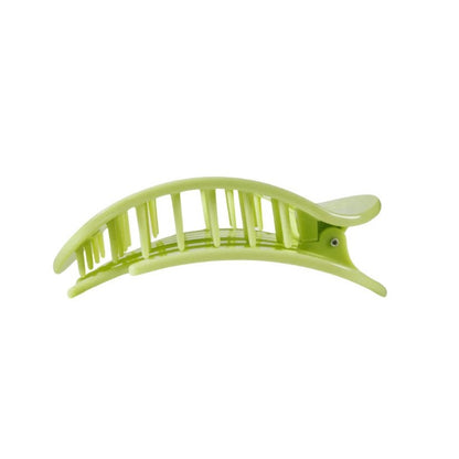 Teleties Medium Flat Round Clip, Aloe, There!