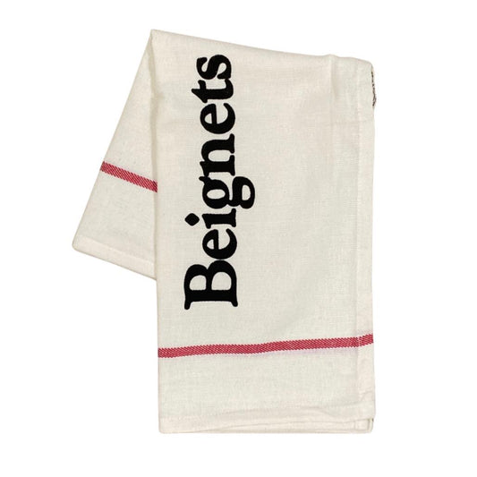 Beignets Stamped Towel