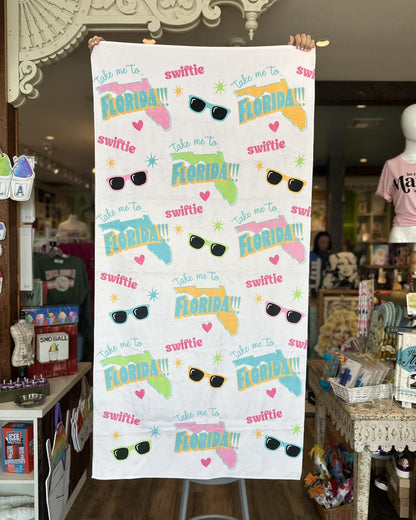 Take me to Florida Beach Towel