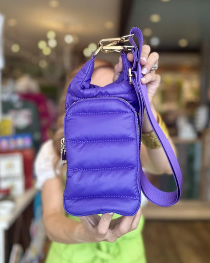 Crossbody Hydrobag, Deep Violet Matte