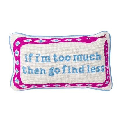 Go Find Less Pillow