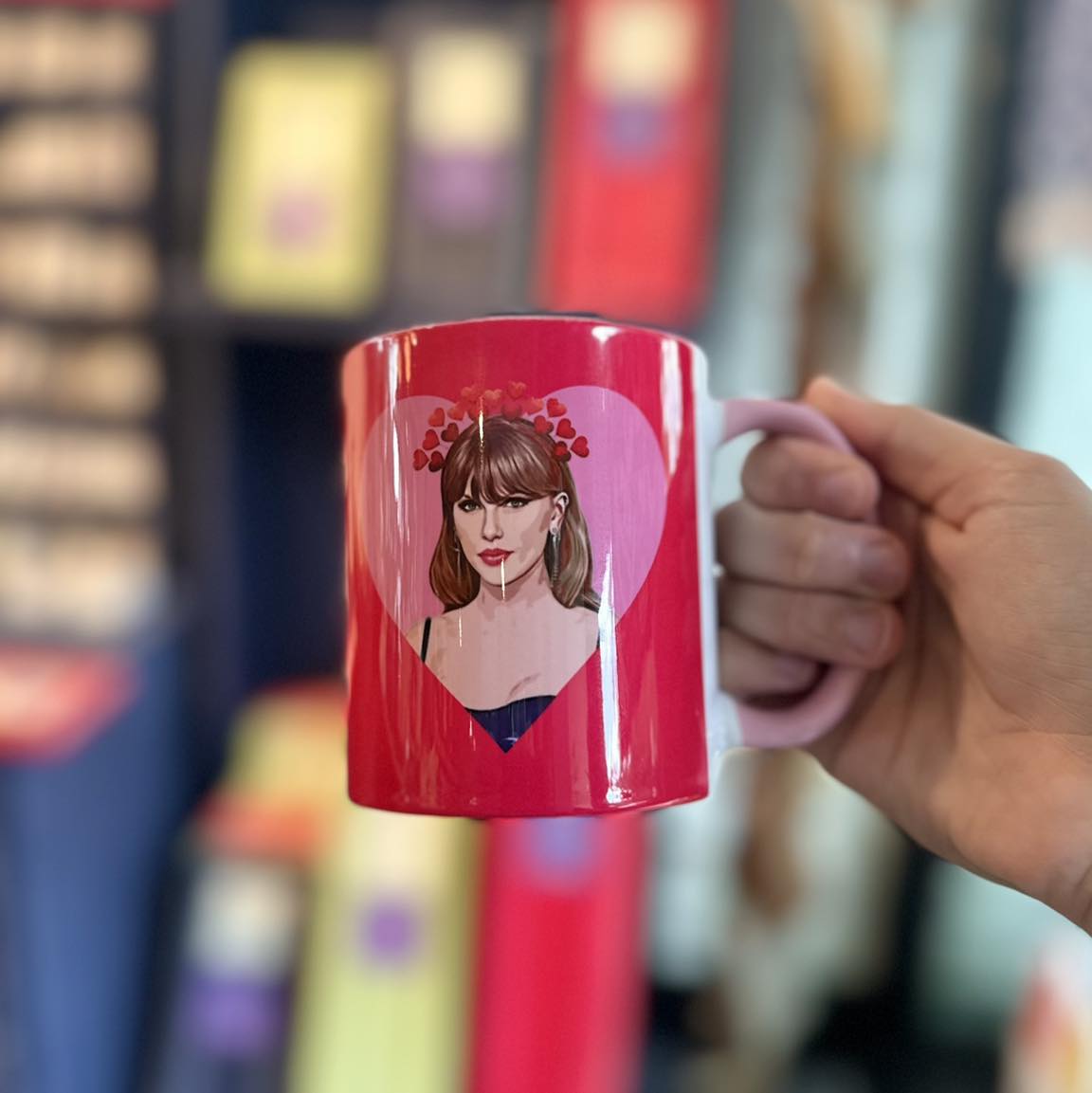 Taylor in Hearts Mug