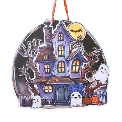 Haunted House Door Hanger