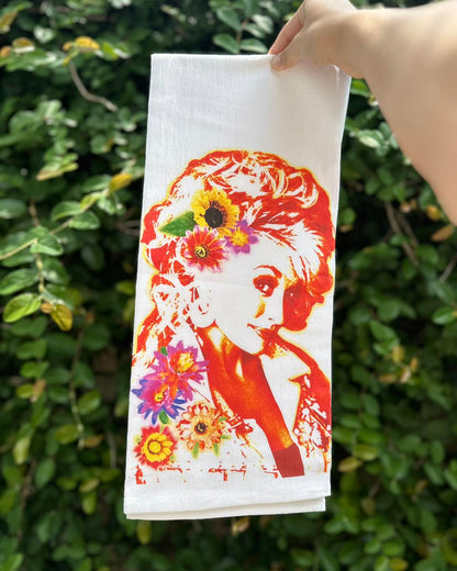 Dolly Parton Flour Sack Towel