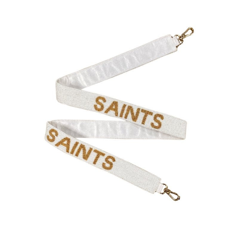 Saints Beaded Purse Strap