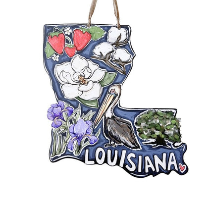 Louisiana Favorites Door Hanger