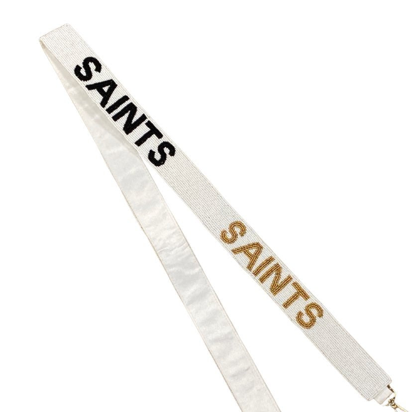 Saints Beaded Purse Strap