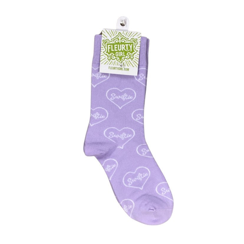 Swiftie Heart Socks