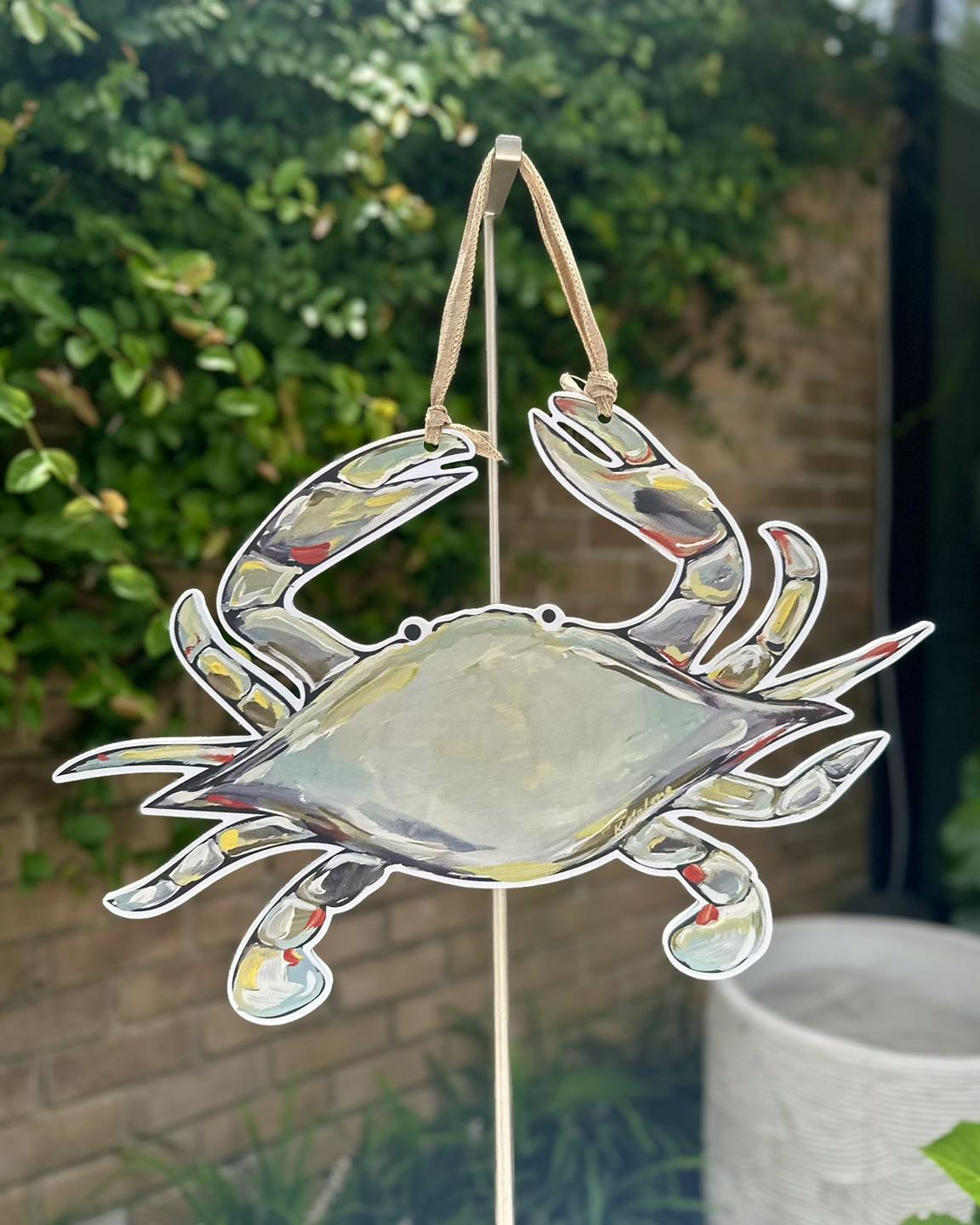 Blue Crab Door Hanger