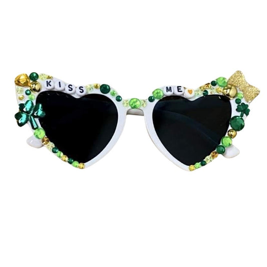 Kiss Me Bedazzled Sunglasses