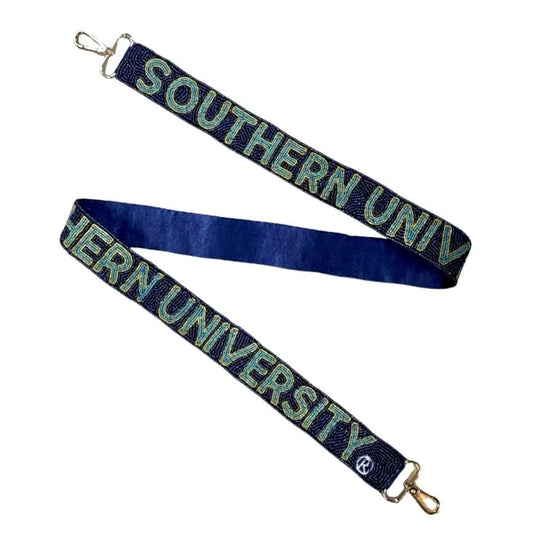 Southern University Beaded Purse Strap