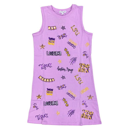 LSU Icons Tank Dress