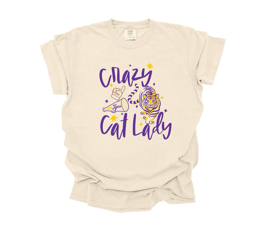 Crazy Cat Lady Tee