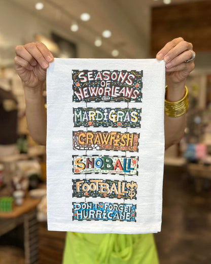 Simon Seasons of New Orleans Towel