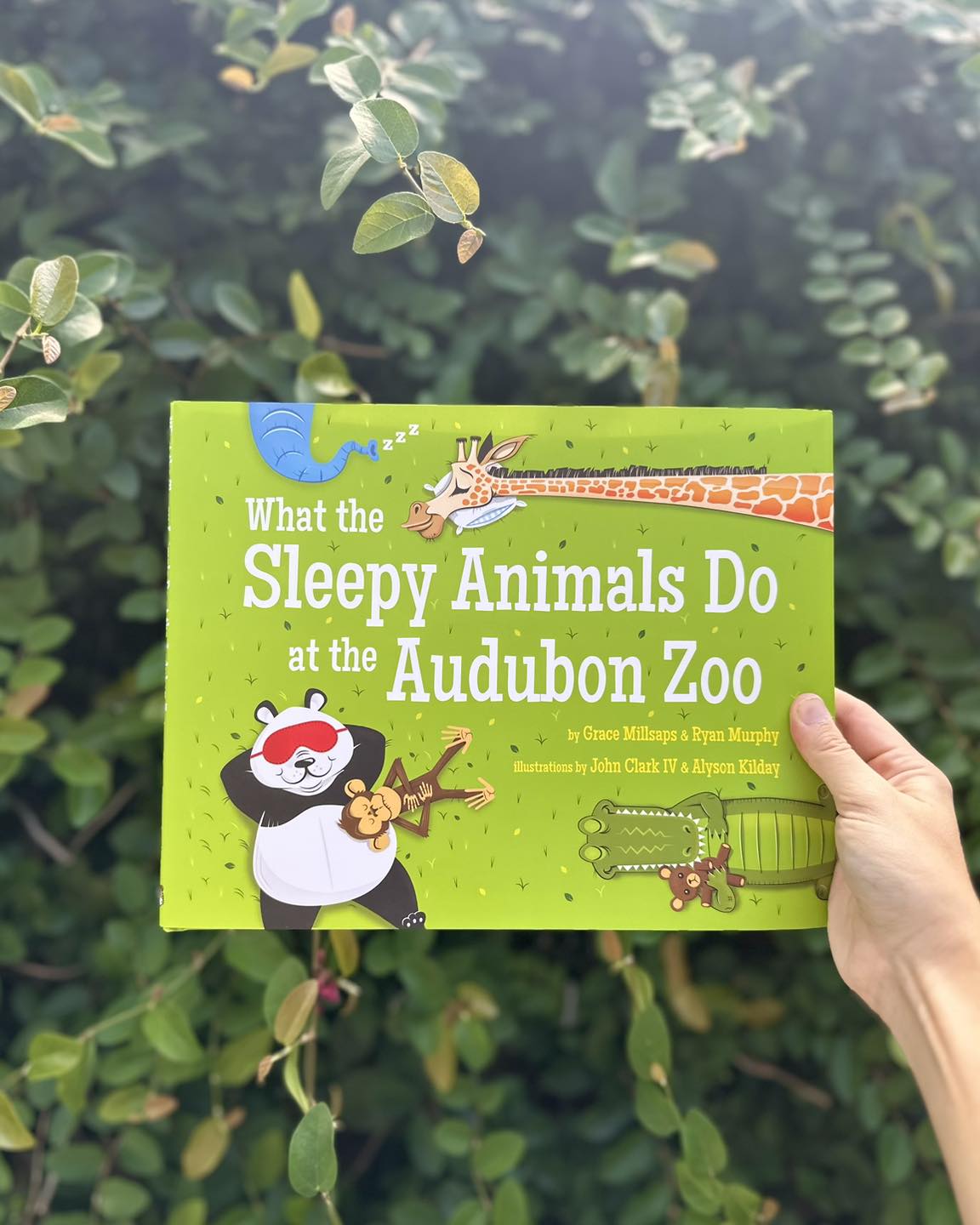 What the Sleepy Animals Do At The Audubon Zoo Book