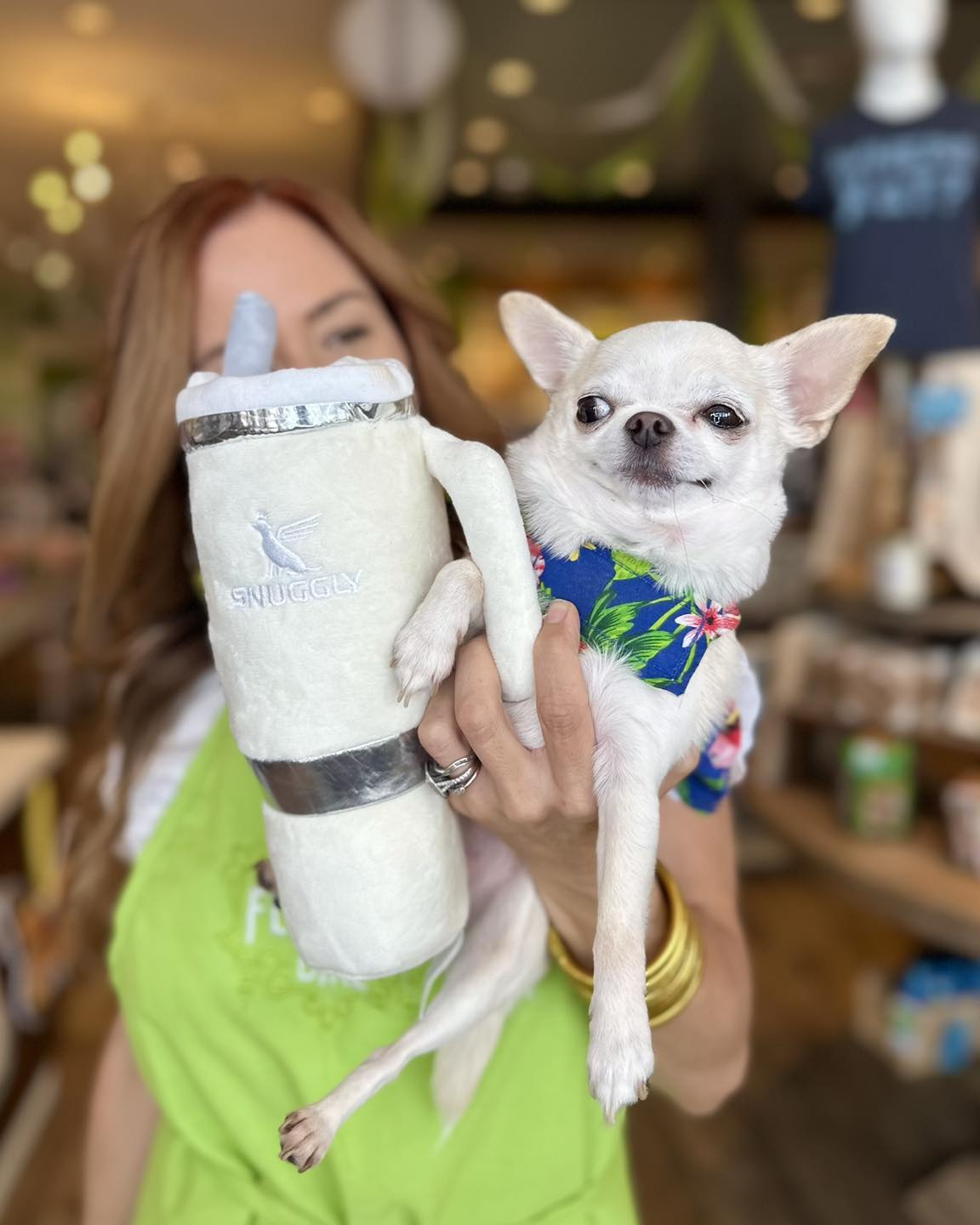 Snuggly Cup Dog Toy