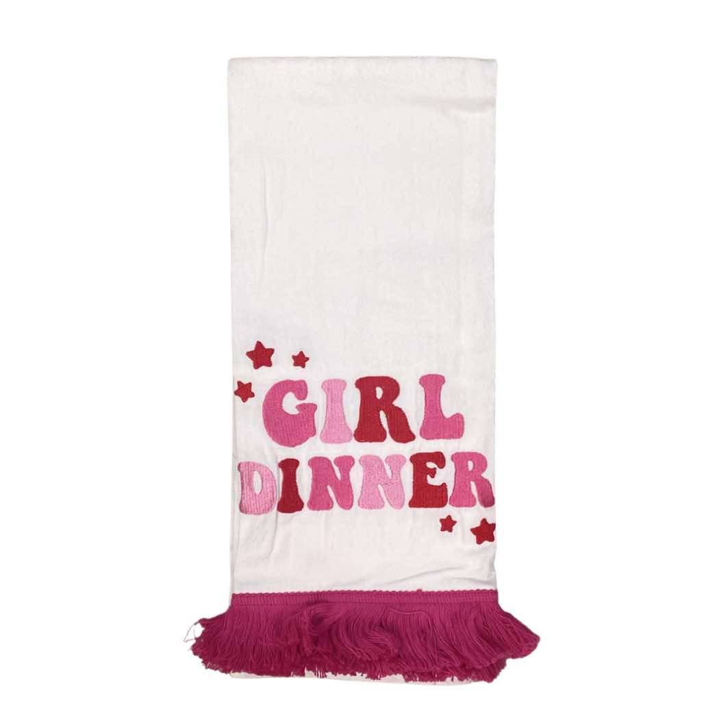 Girl Dinner Towel