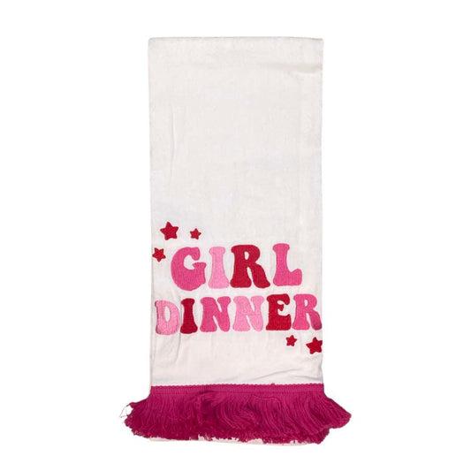 Girl Dinner Towel