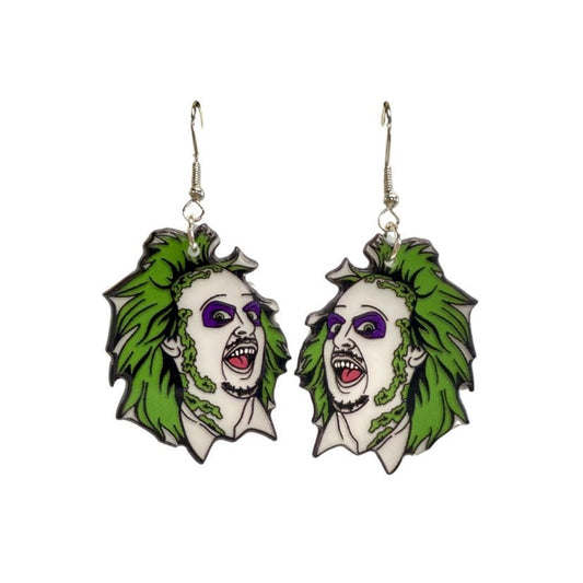 Beetlejuice Earrings