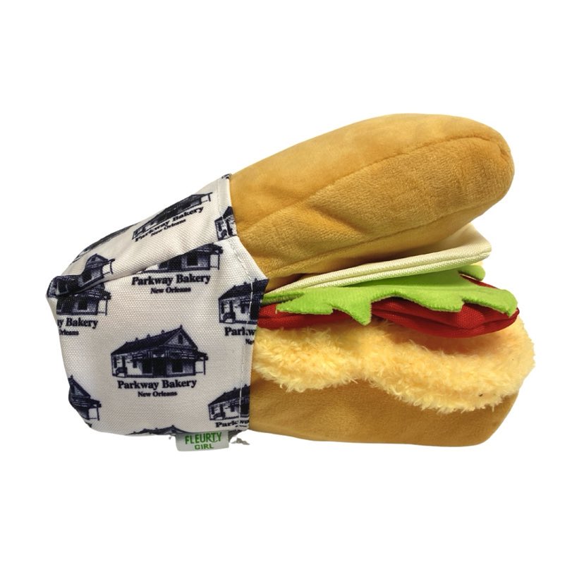 Parkway Poboy Dog Toy