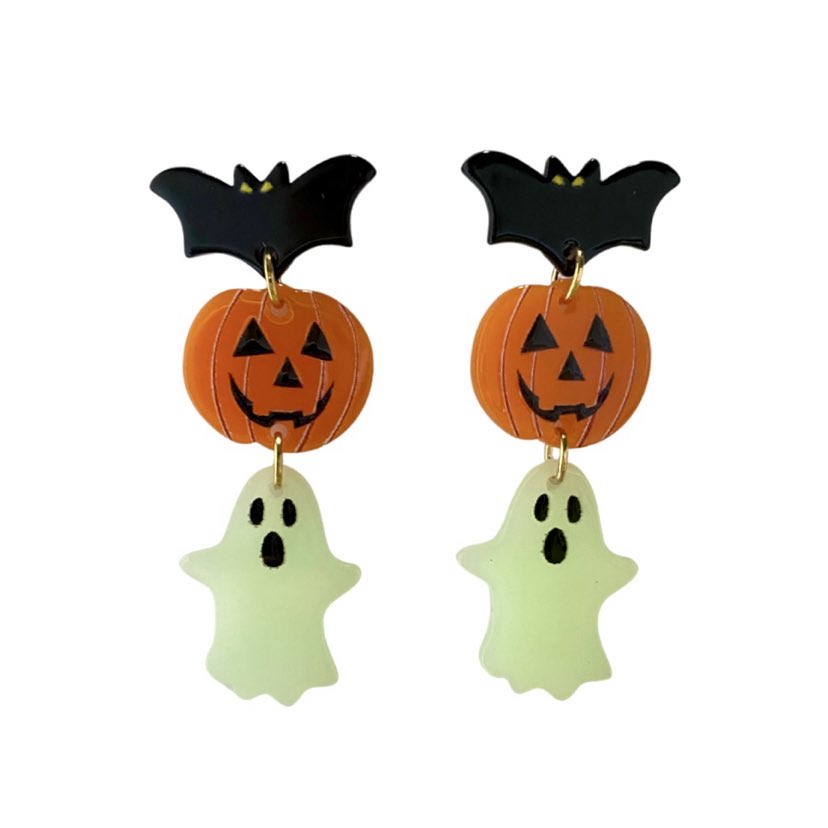 Halloween Icon Dangle Earrings