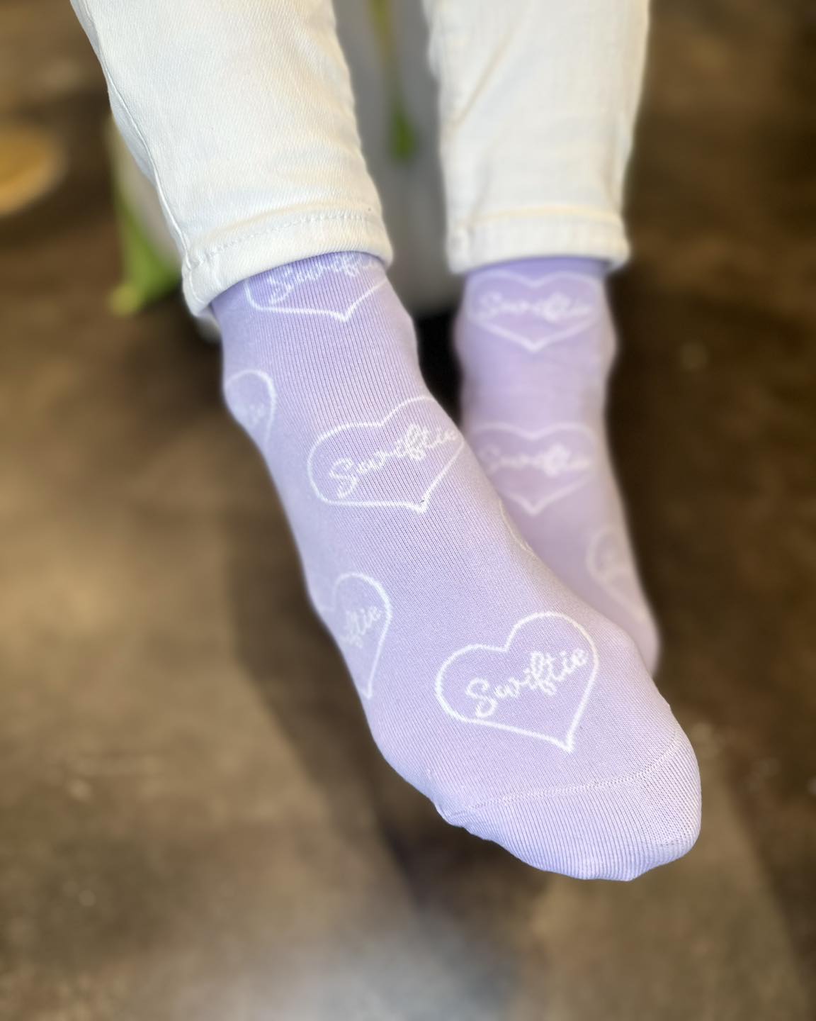 Swiftie Heart Socks