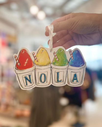 NOLA Snoball Ornament