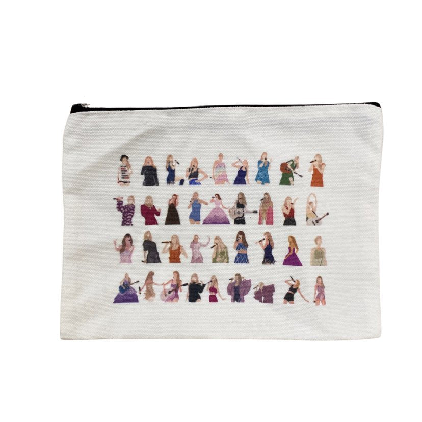 Taylor Swift Tour Outfits Zip Pouch