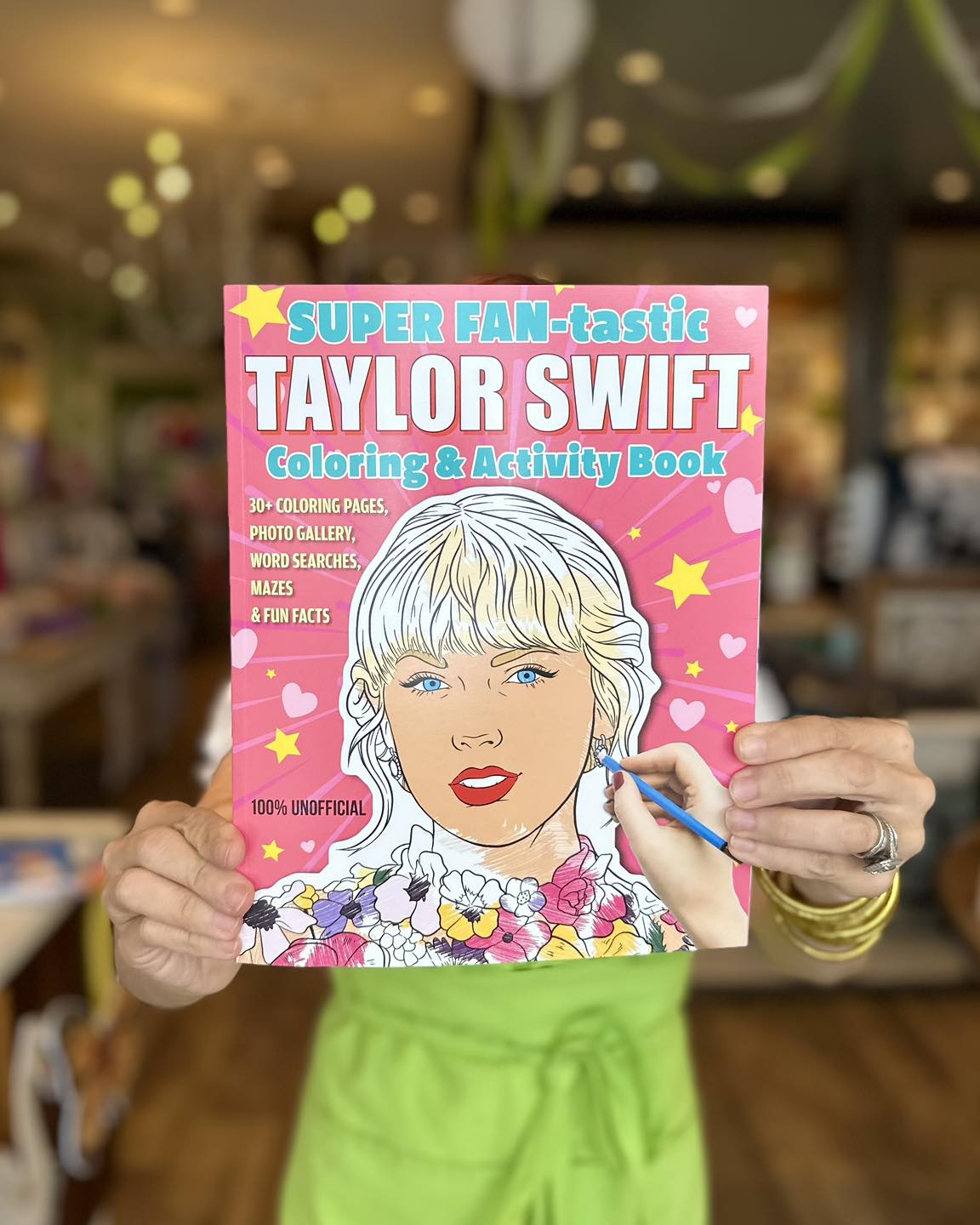 Taylor Swift Coloring Activity Book