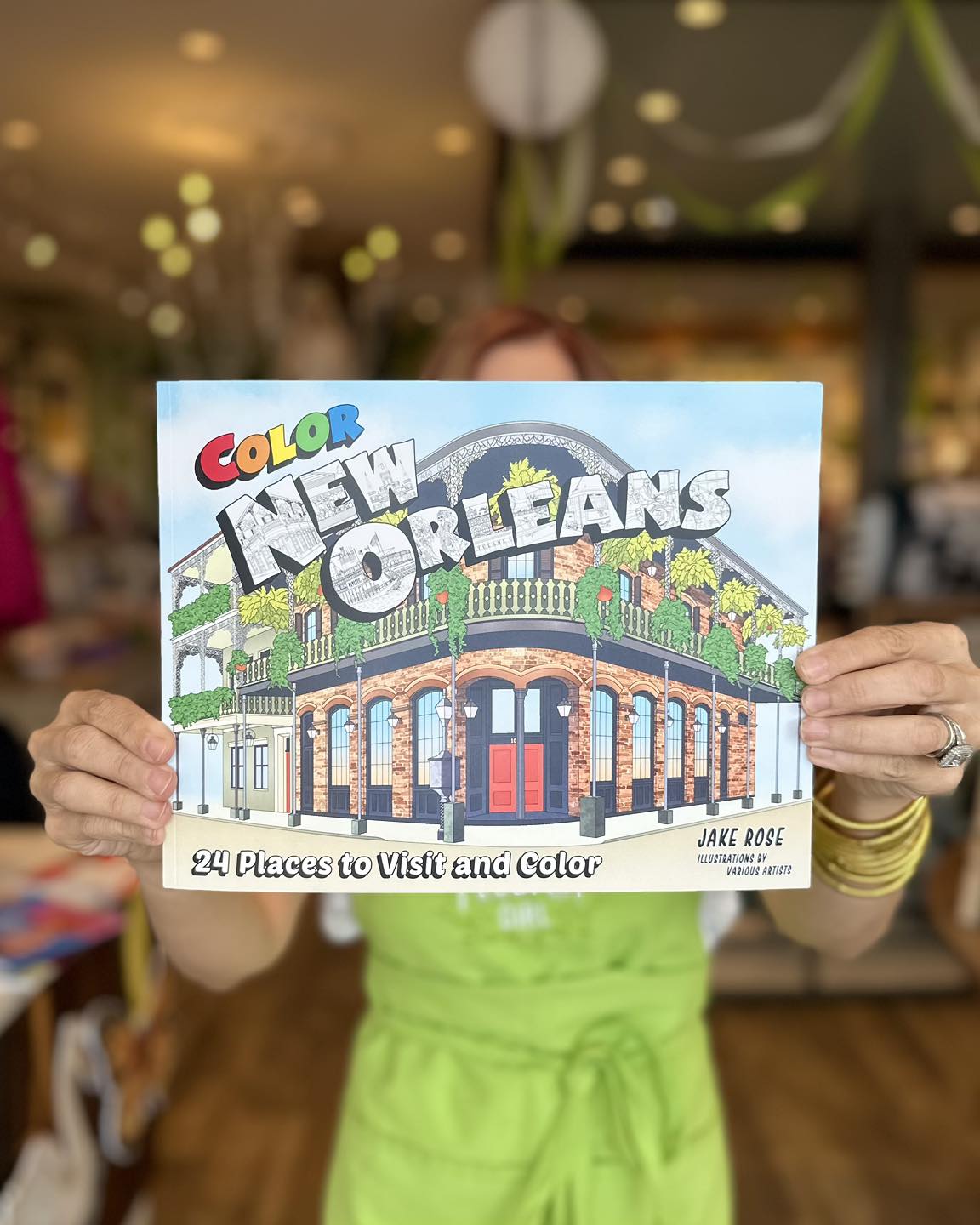 Color New Orleans Coloring Book