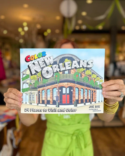 Color New Orleans Coloring Book