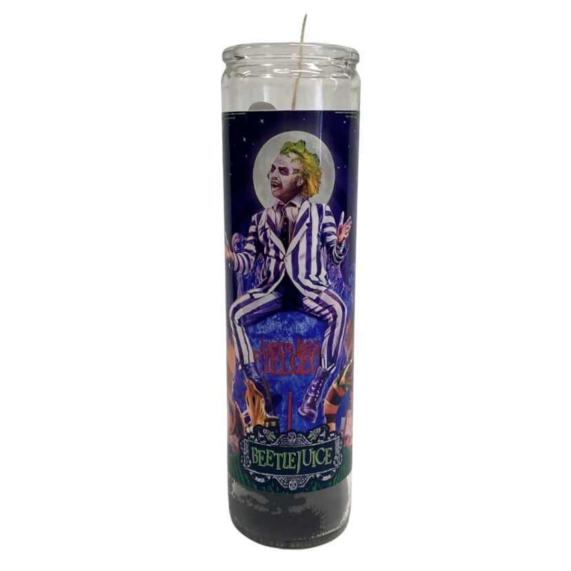 Beetlejuice Luminary Candle